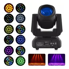 METEX - 130w Cabeza Móvil Dj Luz Prisma Giratorio Luz De La Etapa