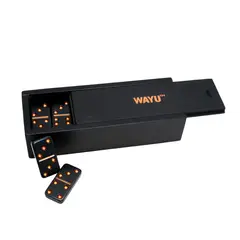 WAYU - Juego de Dominó Resina 28 Piezas
