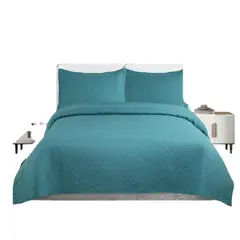 ANGELES DEL HOGAR - CUBRECAMA QUILT DE VERANO UNICOLOR TF KING