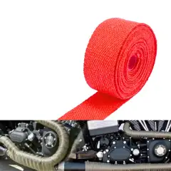 GENERAC - Cinta Envoltura Aislante Térmica De Escape ROJO