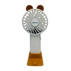 TECNOLAB - Mini Ventilador De Mano Diseño Oso Recargable - PS