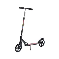 TOYUN TOYUN - Scooter Metálico 2 Ruedas Niñoa Calidad 200mm Negro