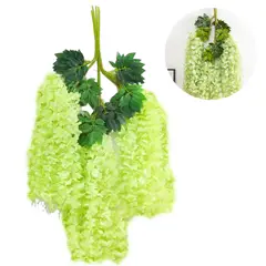 ATURE - Pack 12 Colgantes Flores Artificiales Guirnaldas Decoración