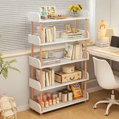 ROHE - Estanteria Librero Blanco 5 Niveles 150*80*24cm