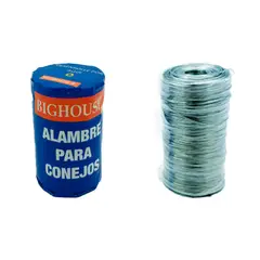 GENERICO - Alambre galvanizado para conejo 368mt 45 unidades Bighouse