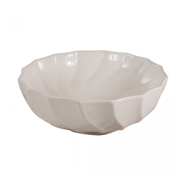 Lavamanos Blanco 45cm Cerámica Bighouse Mimbral