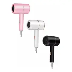 LISM - Secador Mini De Pelo 1500w Premium Profesional Aire Caliente Blanco