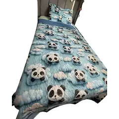 GENERICO - COBERTOR QUILT VERANO INFANTIL PANDA