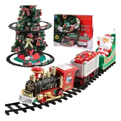 GENERICO - Tren Elevado a Pila Decoración Navideña