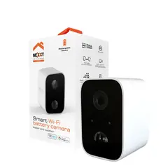 NEXXT SOLUTIONS - NHC-O640 Cámara Wi-Fi Full HD con Batería y Visión Nocturna