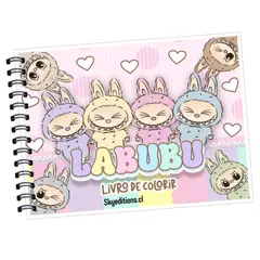 GENERICO - Libro Para Colorear De Labubu