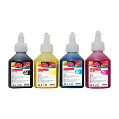 MALIK - Pack 4 Tintas para Brother BT5001CMY D60BK DCP-T510W