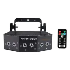 ESHOPANGIE - Laser Party Light 6 Ojos Led Iluminación 220v