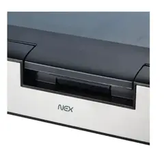 NEX - Parrilla Plancha Eléctrica Con Tapa Vidrio 1800w Egw0121