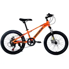 BRABUS - Bicicleta Stone Aro 20 Aluminio Naranjo