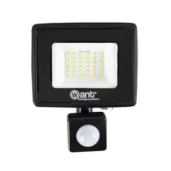 LEMU LUX - Proyector LED con Sensor 30W Luz Fria