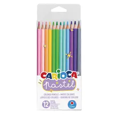 CARIOCA - Lápices Pastel 12 Colores