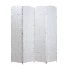 GENERICO - Biombo Separador de Ambientes 180cm*200cm 4 Paneles
