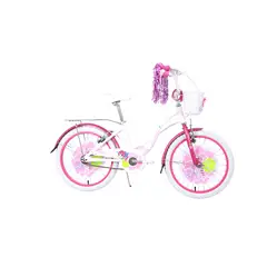 TOTEM - BICICLETA INFANTIL ARO 20 PRETTY GIRL COLOR BLANCO