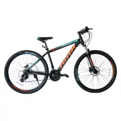 TOTEM - BICICLETA MTB W790 ARO 29 TALLA 19 NEGRO CON NARANJA