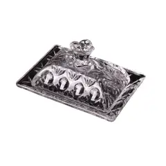 HOMESTAR - Mantequillera Vidrio con Tapa