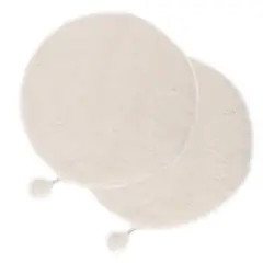 WELDMON - 2pk almohadillas redondas para cama de mascota177 inchs