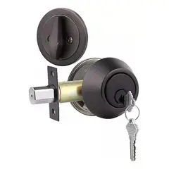 GENERICO - Cerradura Chapa De Seguridad Cerrojo Acero Inoxidable Color Negro