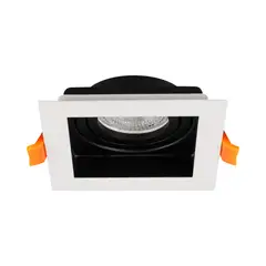 TECHNOLAMP - Foco Embutido Puzzle Simple Gu10 Evo G2 Blanco