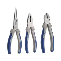 IRIMO - Set Juego Pinzas Y Alicate 3 Piezas 6013C