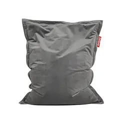 FATBOY - Puff Original Slim Velvet - Recycled - Gris