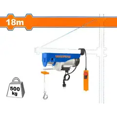 WADFOW - Aparejo Electrico 250-500kg 9mt 18mt Weth1a01 Tecle
