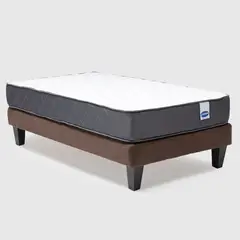 CABSUR - CAMA EUROPEA CABURGA 1 PLAZA CHOCOLATE