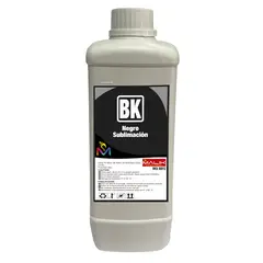 MALIK - Tinta 1 Litro Sublimacion Negro para Epson Ecotank L3110