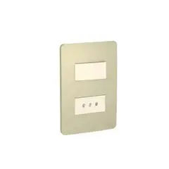 SCHNEIDER ELECTRIC - Enchufe Simple + Interruptor Dorado/bige Schneider Orion S713108234