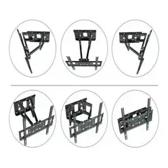 GENERICO - Soporte de TV Doble Brazo Articulado para Pared 32-70