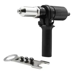 GENERICO - Remachadora Portátil para Taladros Cabezales Incluidos