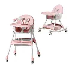 MON PETIT - Silla Comer Bebe Doble Altura Safe Baby Mecedora Reclinable