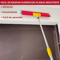 GENERICO - Alisador de Yeso Inoxidable con Varilla Extensible 40cm