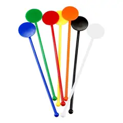 GENERICO - Revolvedores de Plástico para Tragos - Pack de 50 Unidades