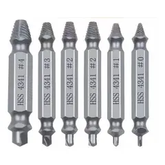 GENERICO - Juego de 6 Extractores para Tornillos y Pernos Dañados