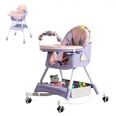 MUNDO ONLINE - Silla Comer Bebe Doble Altura Safe Baby Mecedora Reclinable