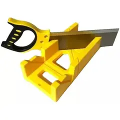 GENERICO - Serrucho Costilla con Caja Inglete 12 para Cortes Precisos