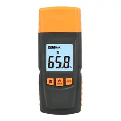 GENERICO - Medidor de Humedad Digital para Madera con Pantalla LCD
