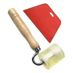 GENERICO - Juego de Rodillos y Espátulas para Alisar Papel Tapiz