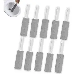 GENERICO - Limpiador Inodoro de Piedra Pómez con Mango Ergonomico