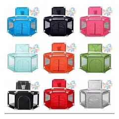 GENERICO - Piscina Rectangular con 210 Pelotitas de Colores Divertidos