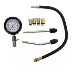 GENERICO - Medidor de Compresión Universal para Moto y Auto 8 Adaptadores