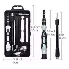 GENERICO - Juego de 115 Destornilladores Magnéticos para Reparaciones