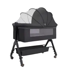 MON PETIT - Cuna Colecho Moises Bebe Altura Regulable Safe&soft