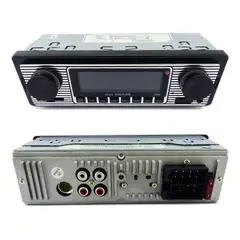 GENERICO - Radio Vintage Bluetooth con Pantalla LCD y Conectividad